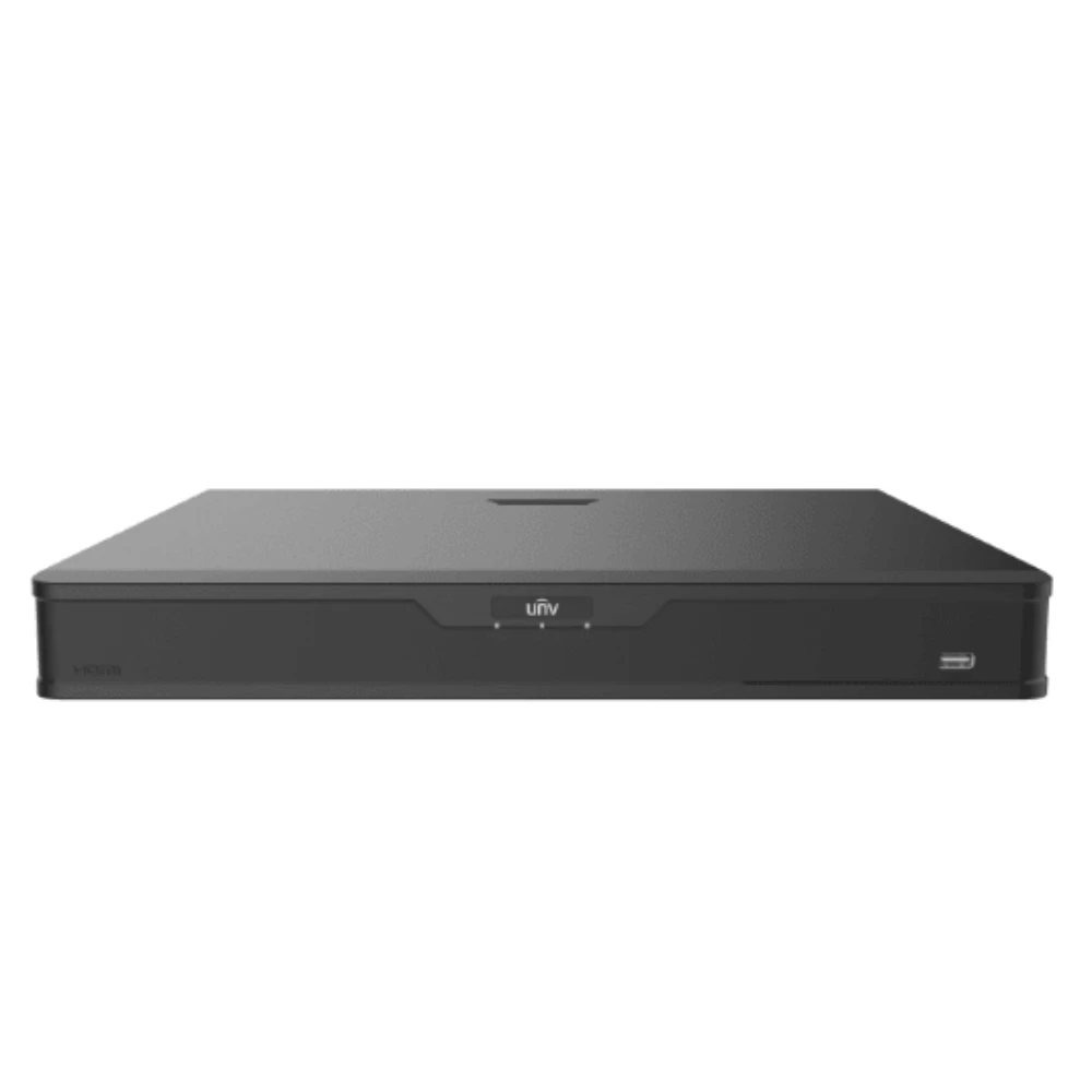 NVR  16 canales 2 SATA 160Mbps interface Smart reconocimiento facial 1U NVR302-16B-IQ Uniview